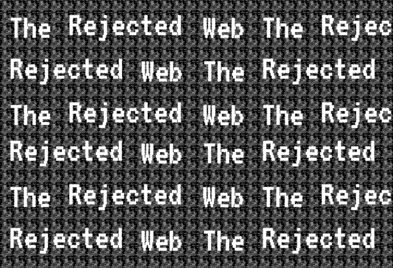 Rejected Web Designs